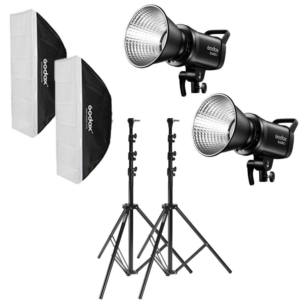 Godox SL60IID LED videolamp Duo Kit