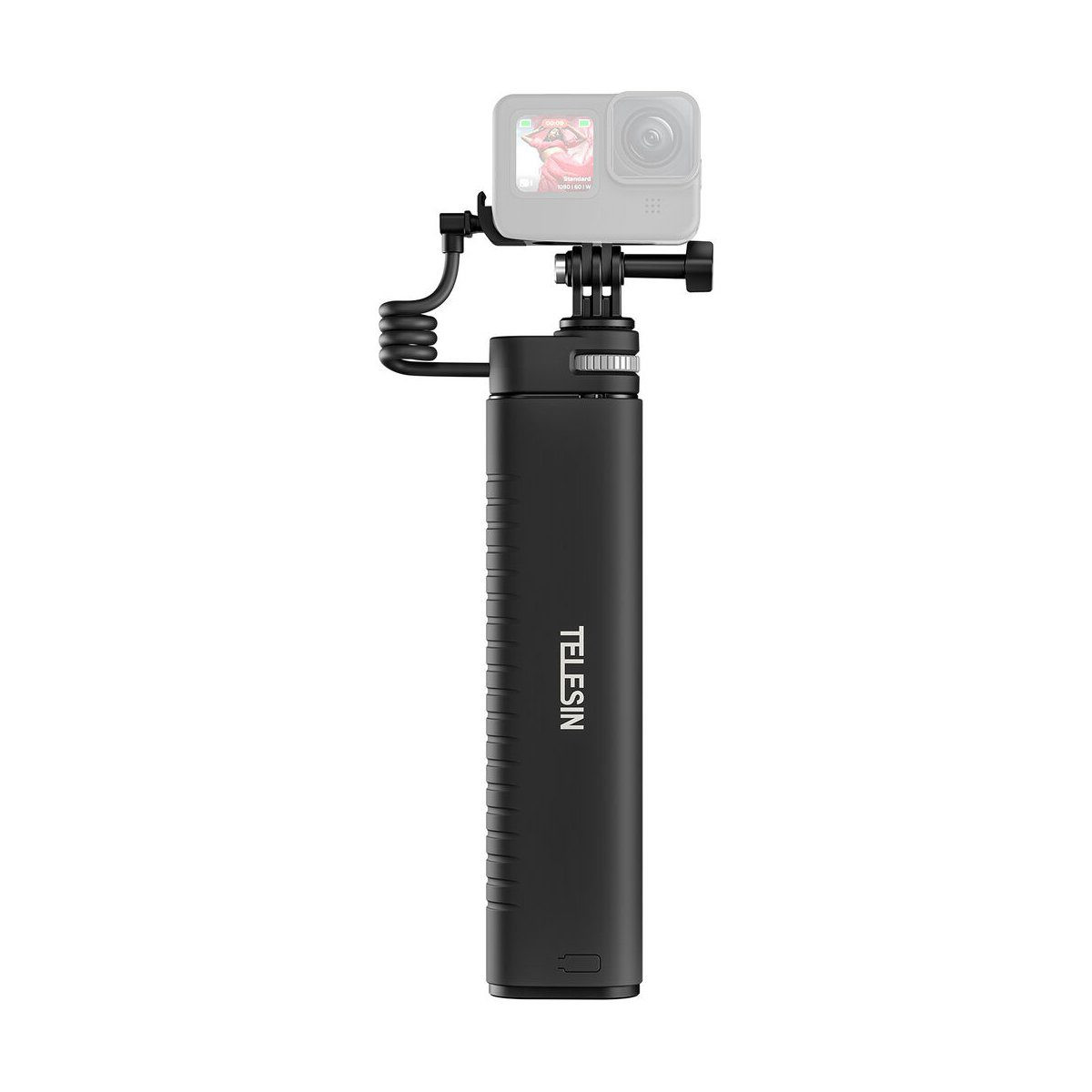 Telesin Rechargeable Selfie Stick for Action Cameras & Smartphones