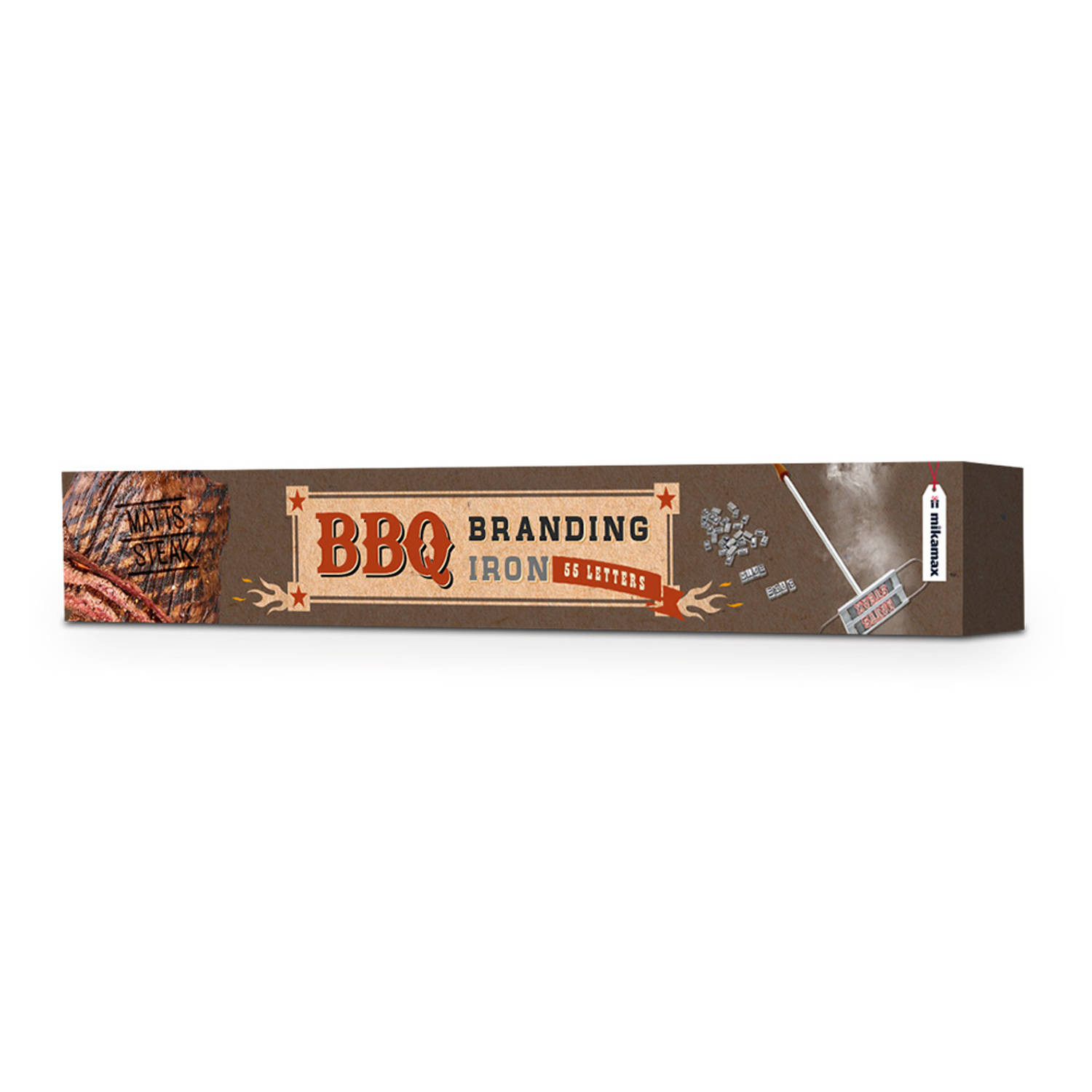 BBQ Brandijzer - BBQ Branding Iron - Groen/Zwart