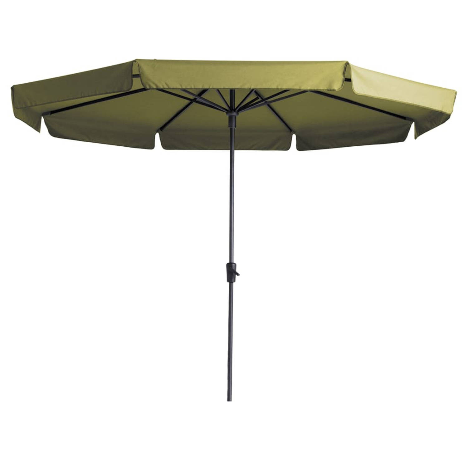 Madison Parasol Syros Luxe rond 350 cm saliegroen