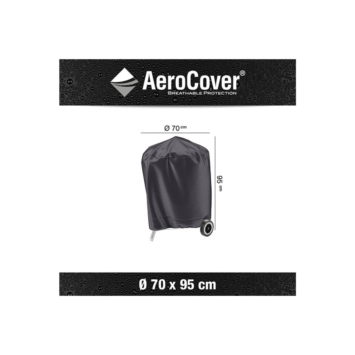 AeroCover Afdekhoes BBQ Ø67 cm