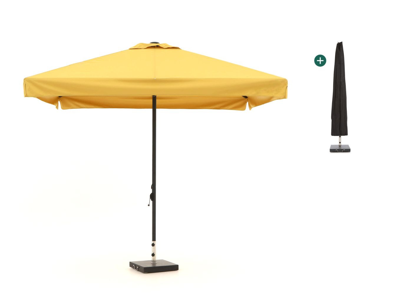Shadowline Bonaire parasol 300x300cm - Laagste prijsgarantie!
