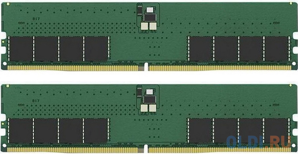 64GB Kingston DDR5 4800 DIMM KVR48U40BD8K2-64 Non-ECC , CL40, 1.1V, (Kit of 2) 2RX8  288-pin 16Gbit, RTL