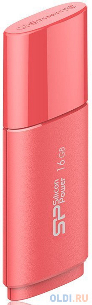 Флешка USB 16Gb Silicon Power Ultima U06 SP016GBUF2U06V1P USB2.0 peach red розовый