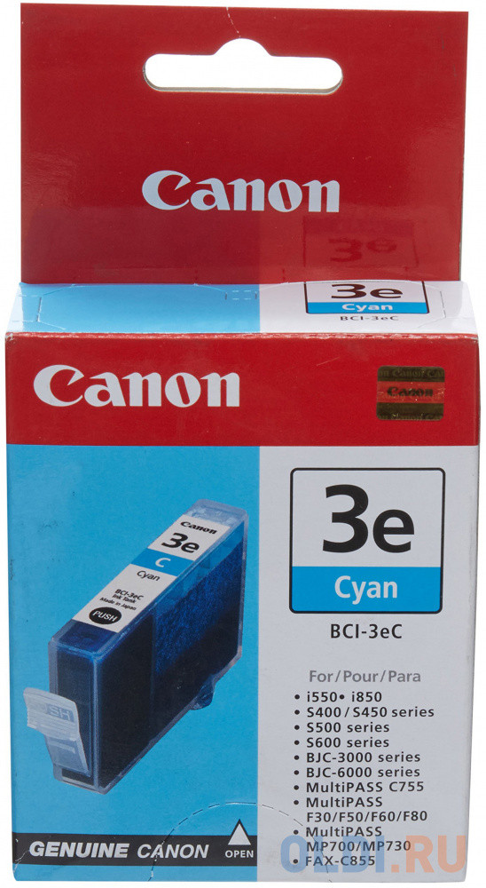 Картридж Canon BCI-3eC 390стр Голубой