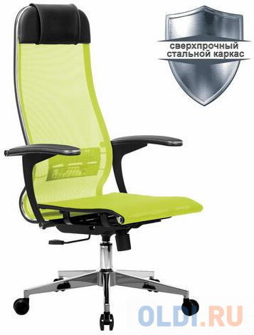Кресло офисное Метта &quot;К-4-Т&quot; светло-зеленый
