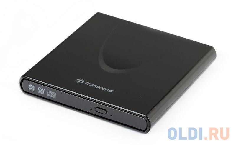 Оптич. накопитель ext. DVD±RW Transcend Black &lt;Slim, USB 2.0, Retail