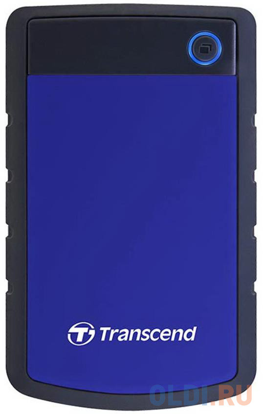 Жесткий диск Transcend USB 3.0 4Tb TS4TSJ25H3B StoreJet 25H3 (5400rpm) 2.5&quot; синий