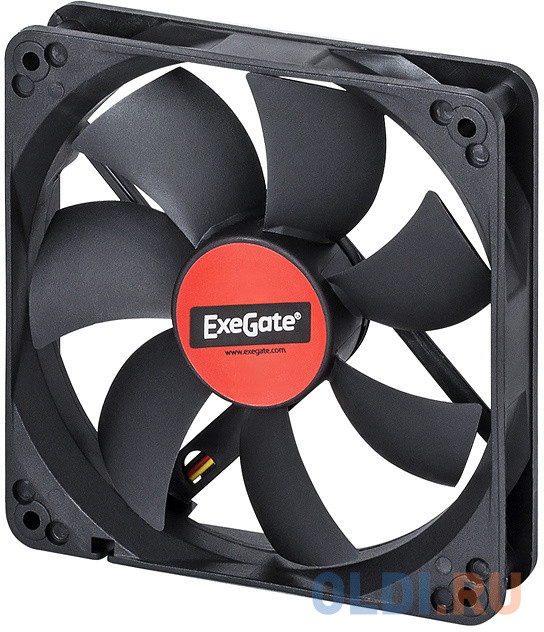 Exegate EX166176RUS Вентилятор для корпуса Exegate &lt;12025M12S&gt;/&lt;Mirage 120x25S&gt;,  1500 об./мин.,3pin