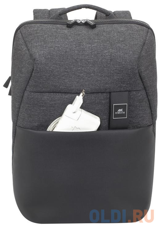 Рюкзак для ноутбука 15.6&quot; Riva 8861 полиэстер полиуретан черный