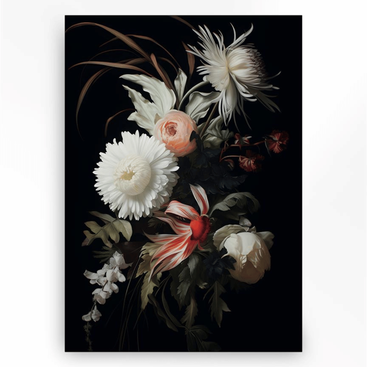 Wandkleed Flower selection - Medium