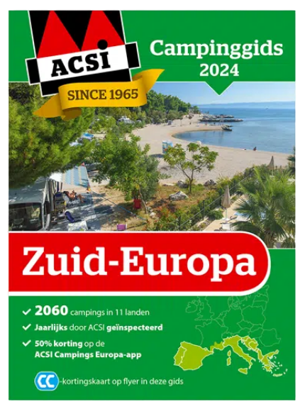 Acsi ACSI Campinggids Zuid-Europa 2024