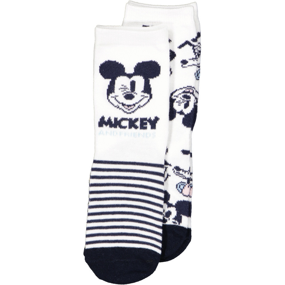 Kinder sneakersokken Mickey 2-Pack