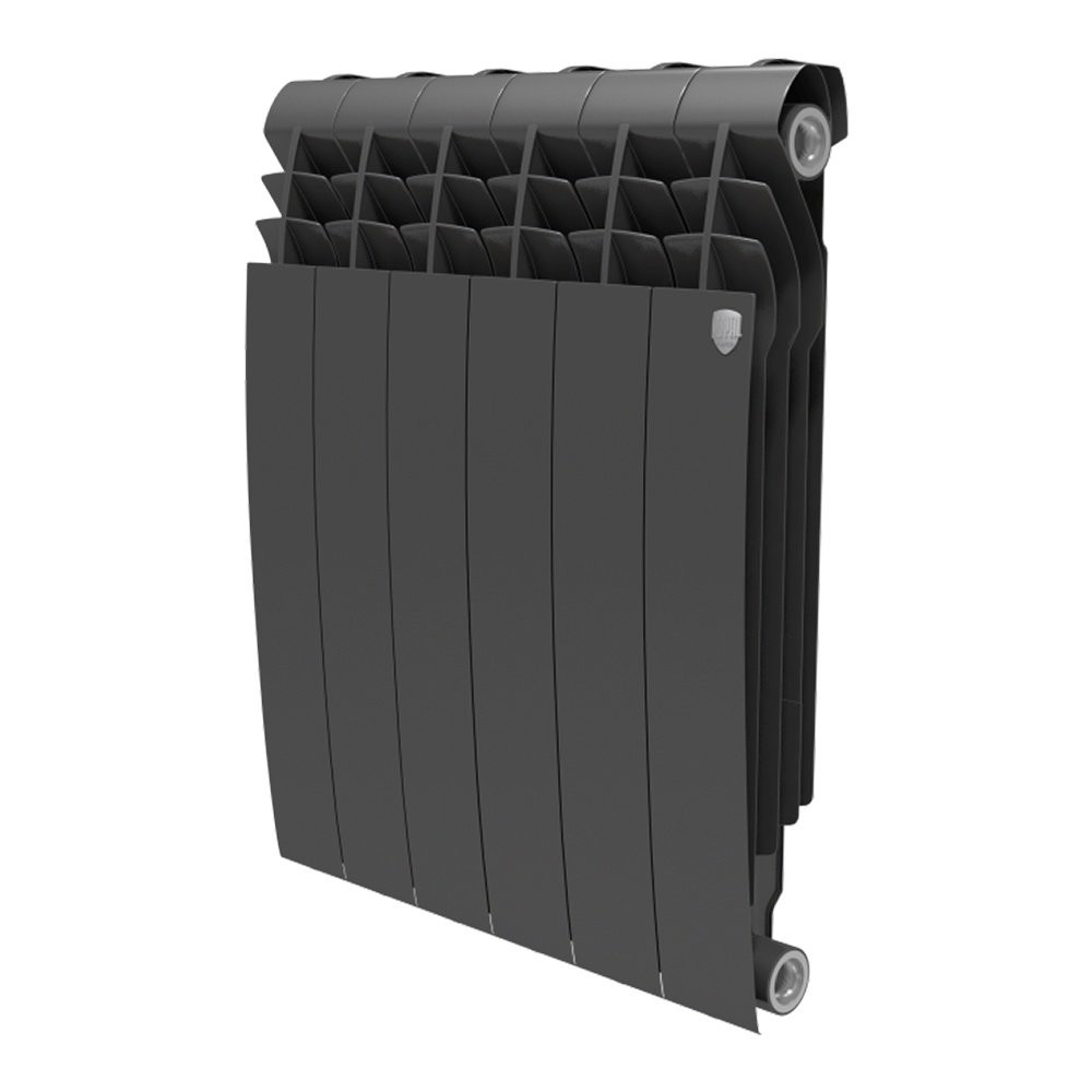 Радиатор биметаллический Royal Thermo
 BiLiner 500/87мм, 8-секций, 1368 Вт, Noir Sable
