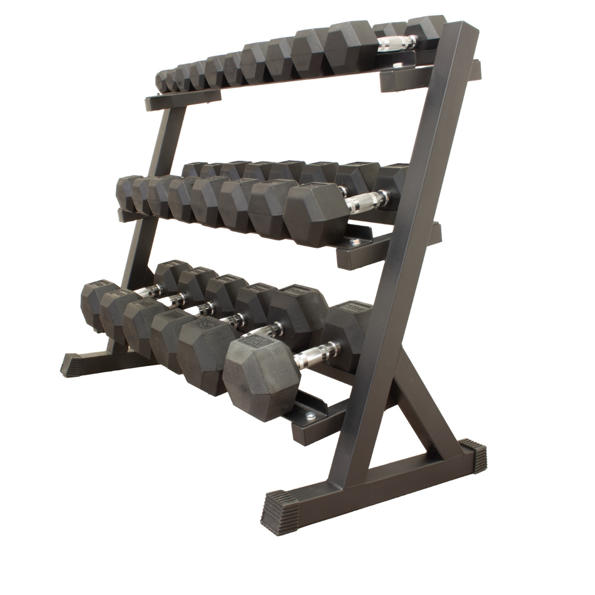 Opbergsysteem - Focus Fitness - Dumbbell Rack 3 lagen