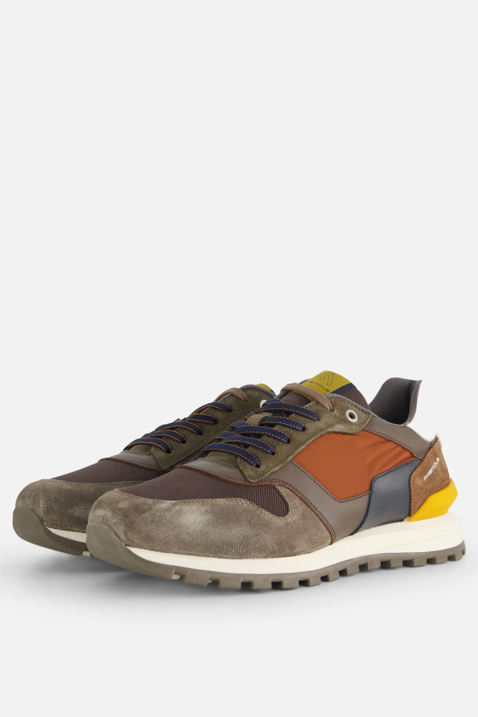 Ambitious Ambitious Silky Sneakers oranje Leer