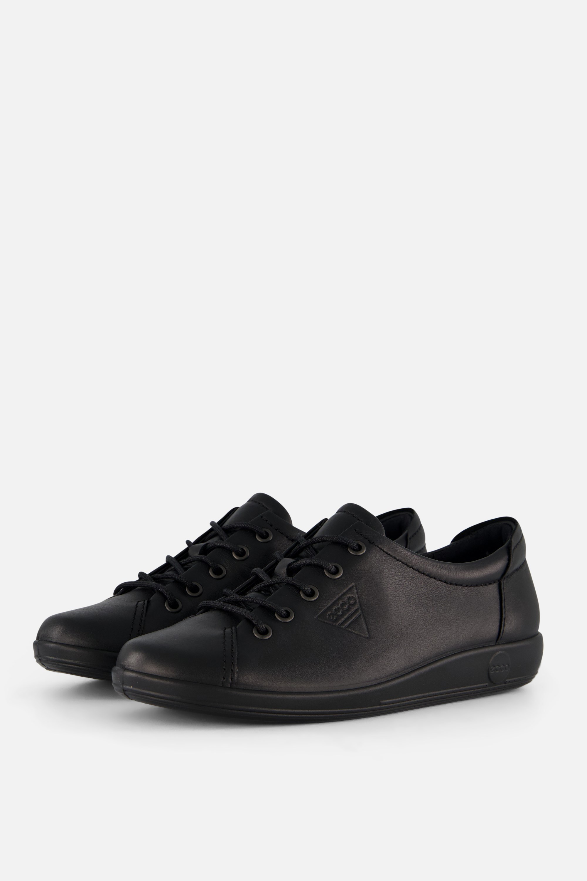 Ecco Ecco Soft 2.0 Sneakers zwart Leer