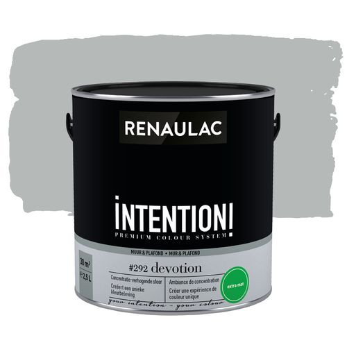 Renaulac Muur- En Plafondverf Intention Devotion Extra Mat 2,5l