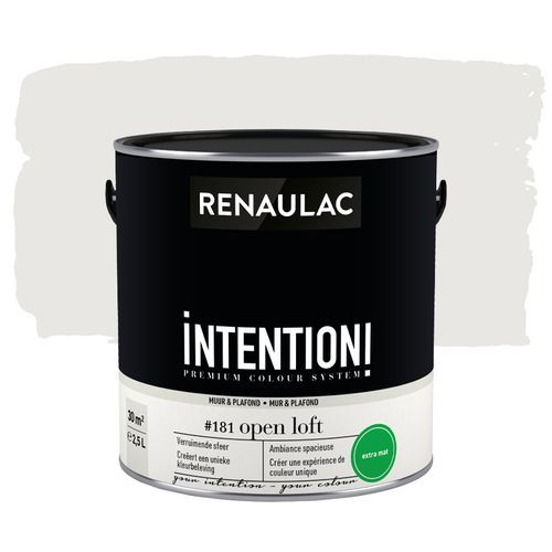 Renaulac Muur- En Plafondverf Intention Open Loft Extra Mat 2,5l