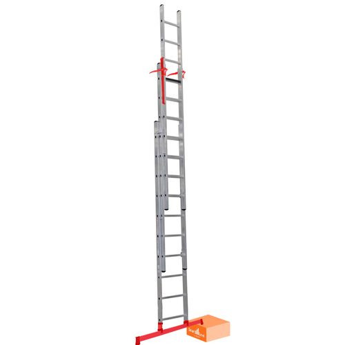 Smart Level Ladder Professionele Schuifladder 3x10-treeds