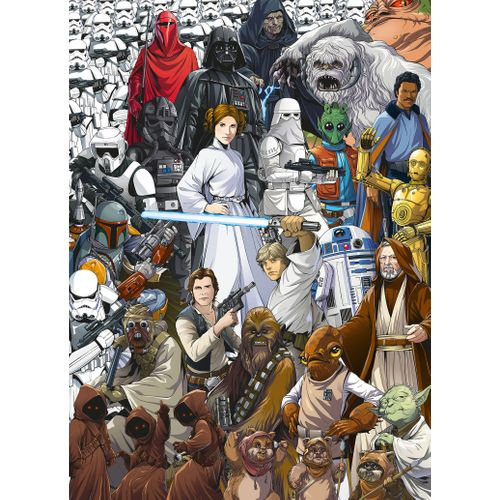Komar Fotobehang Star Wars Classic Cartooncollage Multicolor - 184 X 254 Cm - 611072