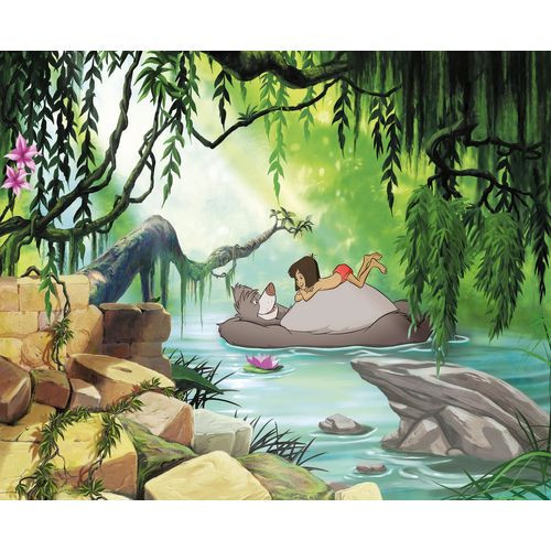 Komar Fotobehang The Jungle Book Multicolor - 368 X 254 Cm - 610958