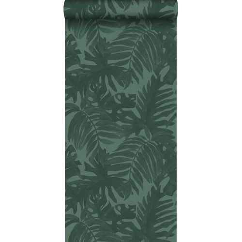 Estahome Behang Tropische Bladeren Emerald Groen - 0,53 X 10,05 M - 138991