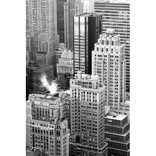 Estahome Fotobehang Sky Scrapers New York Zwart En Wit - 186 X 279 Cm - 157707