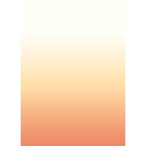 Estahome Fotobehang Kamerhoog Dip Dye Kleurverloop Oranje - 200 X 279 Cm - 159255