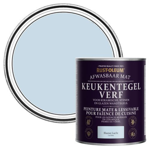 Rust-oleum Keukentegelverf Mat - Blauwe Lucht 750ml