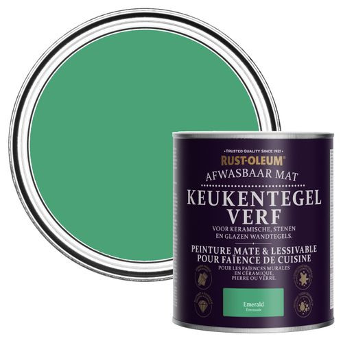 Rust-oleum Keukentegelverf Mat - Emerald 750ml