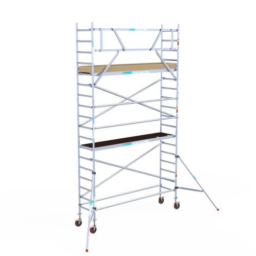 Euroscaffold Basic Rolsteiger – Professionele Steiger 75x305 Cm – 6,2 Meter Werkhoogte