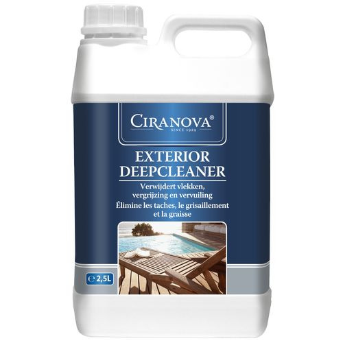 Ciranova Exterior Deep Cleaner - Houtreiniger - Ontgrijzer - 2,5 Liter