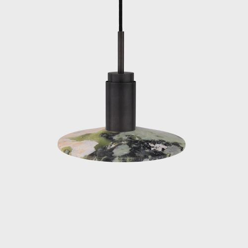 Anour Donya Onyx Solar Hanglamp - Gemixte kap - Zwart PVD