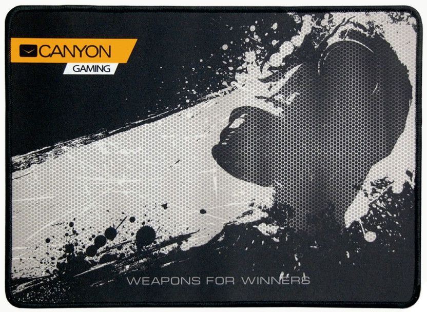Коврик для мыши игровой Canyon MP-3, 350x250 мм, Черный CND-CMP3