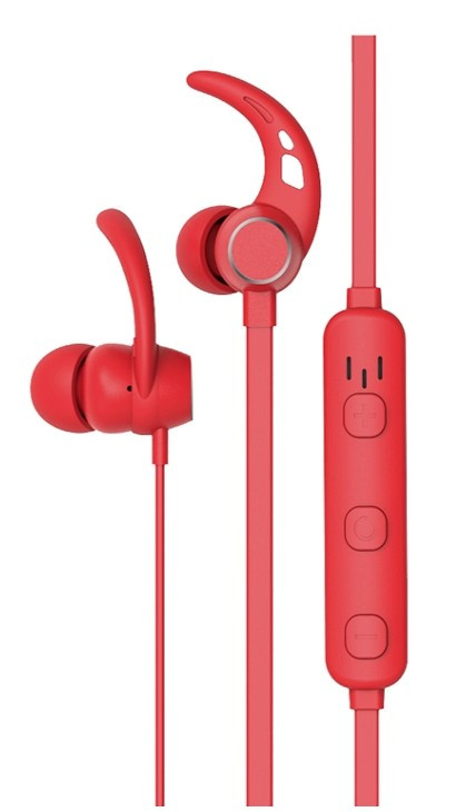 Гарнитура беспроводная (наушники) JOYROOM JR-D3 Bluetooth Earphones Red, Красный JR-D3 Red