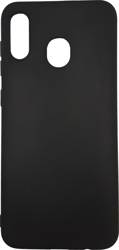 Чехол-накладка ONEXT для смартфона Samsung Galaxy A20, Термополиуретан, Black, Черный, 70809