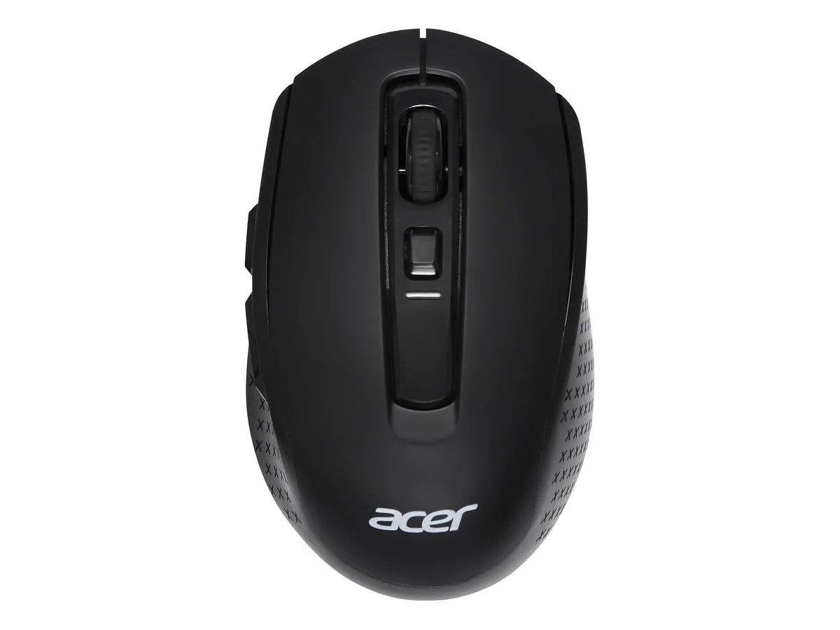 Мышь беспроводная Acer OMR070,1600dpi, Bluetooth/Wireless USB, Черный ZL.MCEEE.00D