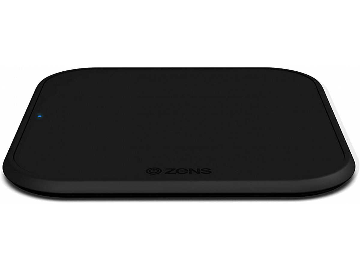 Беспроводное зарядное устройство Zens Single Wireless Charger, с поддержкой Qi. 10Вт, Черный, ZESC12BPD/00