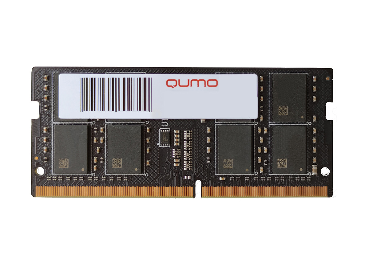 Модуль оперативной памяти Qumo SO-DIMM DDR4 16ГБ PC4-19200 2400MHz 1.2V, CL17, QUM4S-16G2400N17
