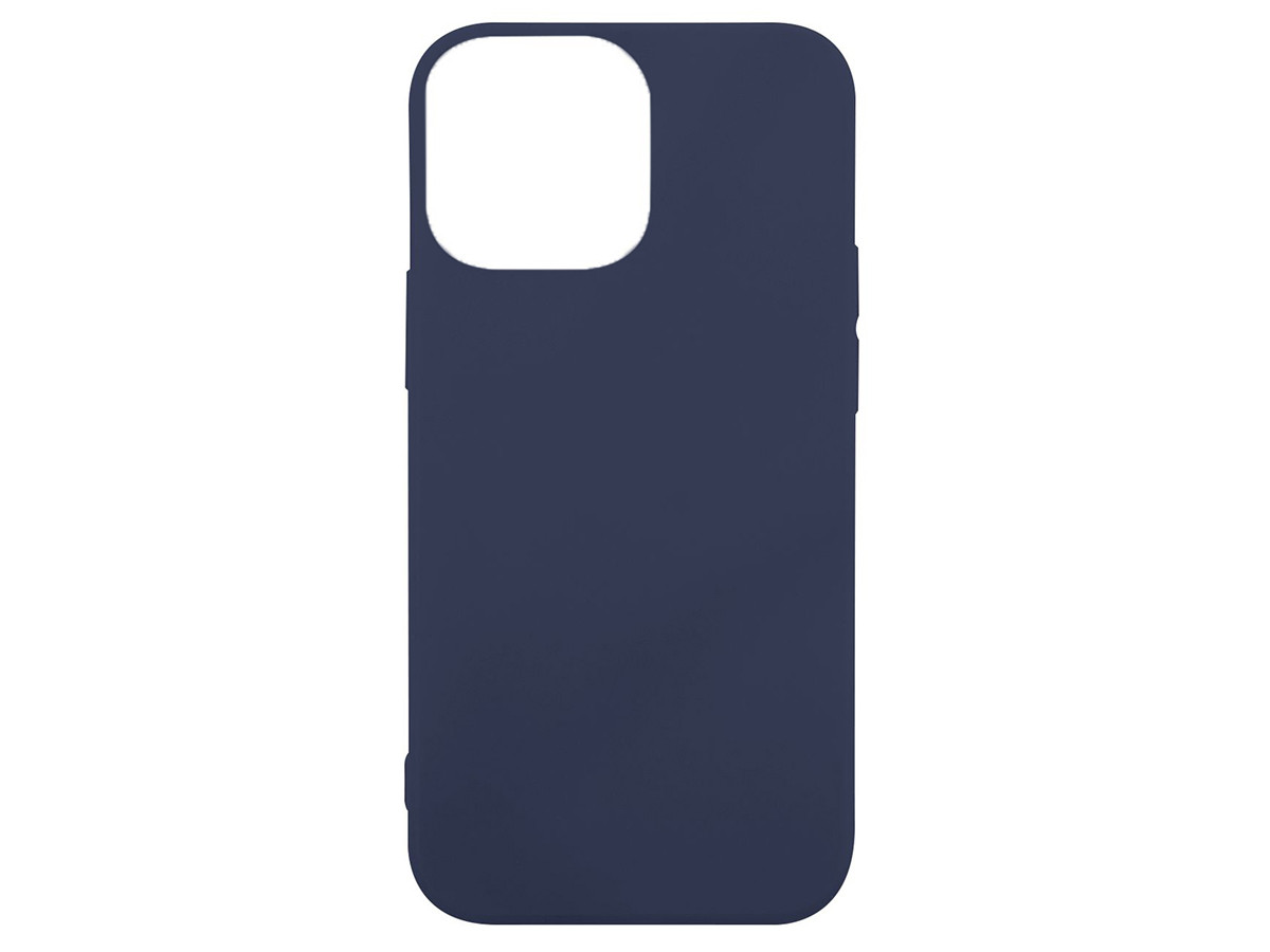 Чехол-накладка LuxCase для смартфона Apple iPhone 14 Pro, Термопластичный полиуретан, Синий 62743