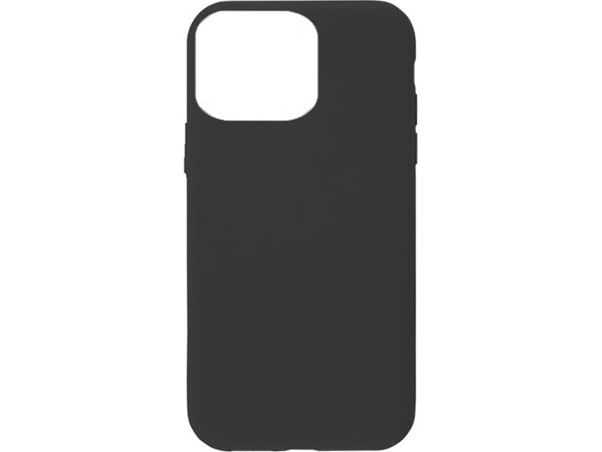 Чехол-накладка LuxCase для смартфона Apple iPhone 14 Pro, Термопластичный полиуретан, Черный 62739