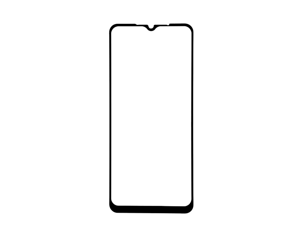 Защитное стекло LuxCase для смартфона Samsung Galaxy A33 5G, 2.5D, Full Glue, 0,33 мм, Прозрачное с черной рамкой 78564