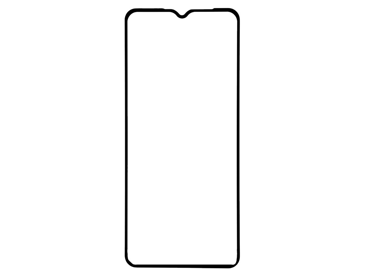 Защитное стекло LuxCase для смартфона Samsung Galaxy M33 5G, 2.5D, Full Glue, 0,33 мм, Прозрачное с черной рамкой 78565