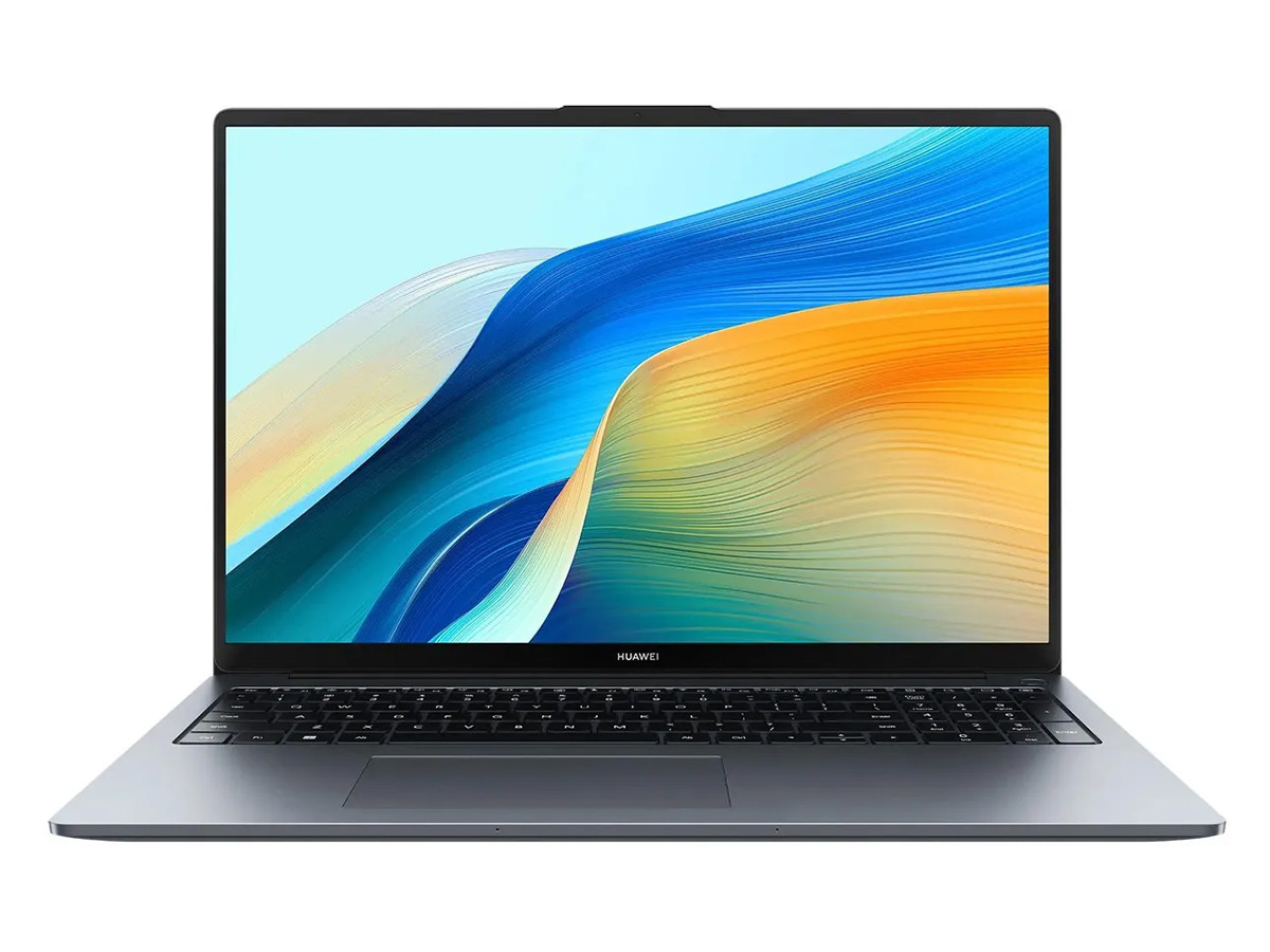 Ноутбук Huawei MateBook D 16 2024 MCLF-X Space Gray 53013WXE (16", Core i5 12450H, 8Gb/ SSD 512Gb, UHD Graphics) Серый