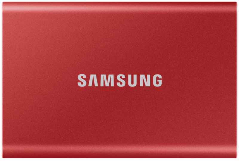 Samsung T7 SSD 2TB Rood