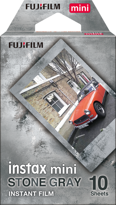 Fujifilm instax mini film Stone Gray