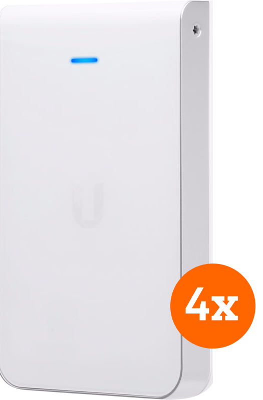 Ubiquiti UniFi AP AC In-Wall HD 4-pack