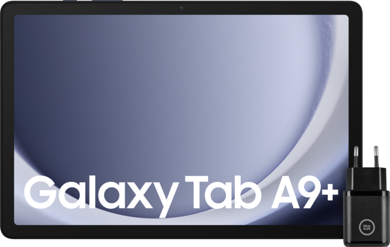 Samsung Galaxy Tab A9 Plus 11 inch 64GB Wifi Blauw + BlueBuilt Oplader