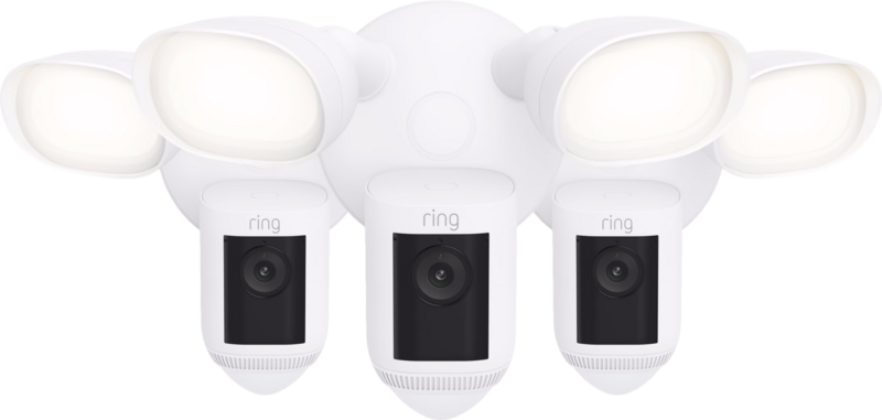 Ring Floodlight Cam Wired Pro Wit 3-pack